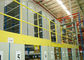 Warehouse Mezzanine Floor Racking System , Customzied Industrial Metal Racks For Storage