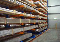 Customized Industrial Cantilever Racks For Lumber / Timber / Pipe / Tube Storage
