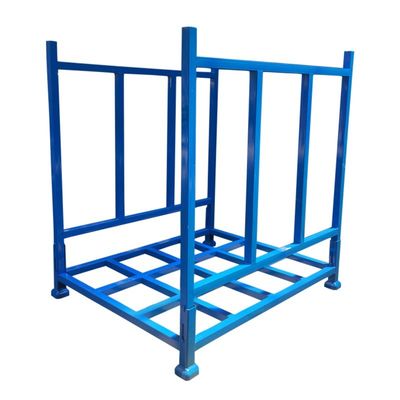 kualitas  Heavy Duty Stackable Warehouse Racks Assemblable / Foldable Stackable Shelf Racks pabrik