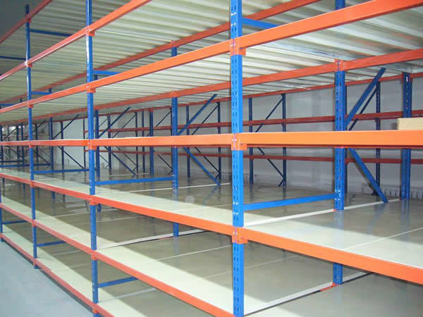 Steel Light Duty Storage Rack Produsen / Perlindungan Korosi Sistem Rak