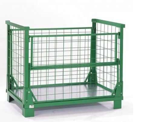 Multi Warna Welded Wire Mesh Cage, Lapisan Steel Mesh Storage Cages