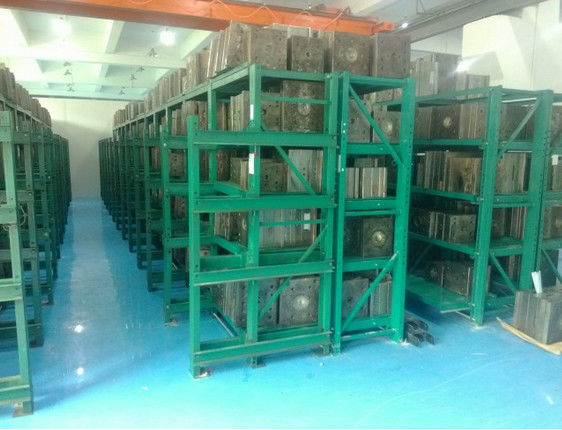 Rak penyimpanan cetakan injeksi yang dapat disesuaikan 2 Lapisan - 6 Lapisan Rak penyimpanan baja