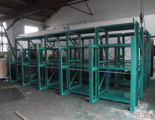 Rak penyimpanan cetakan injeksi yang dapat disesuaikan 2 Lapisan - 6 Lapisan Rak penyimpanan baja
