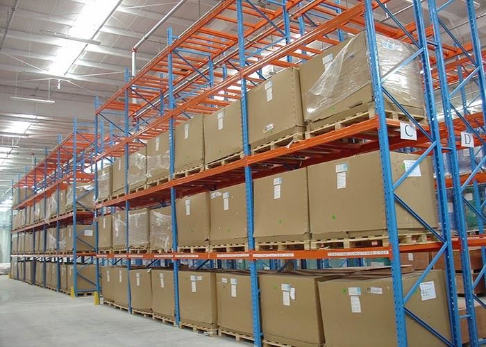 Rack Palet Industri Bertingkat Berganda, Sistem Rak Penyimpanan Baja Gulung Dingin