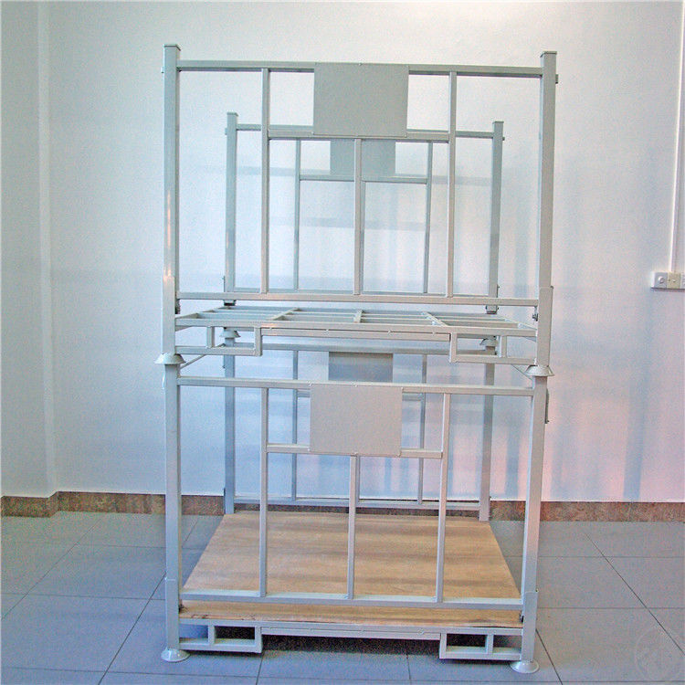 Pabrik Pakaian Metal Wire Mesh Cage, Wire Mesh Foldable Container Untuk Penyimpanan