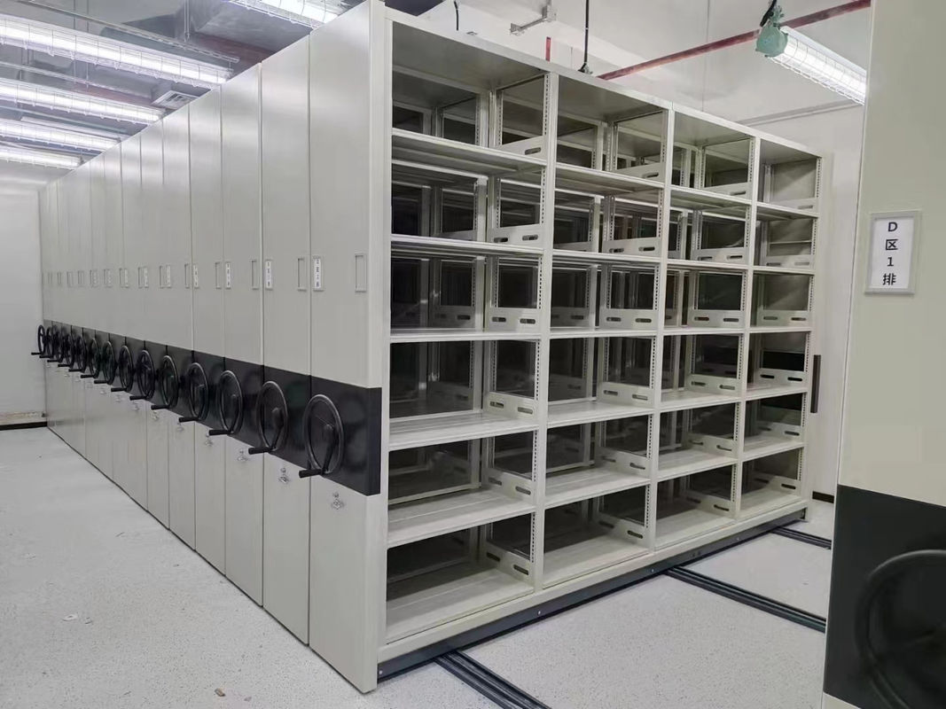 Mobil Grey File Cabinets dengan Safety Lock 200 Lbs Kapasitas Korosi Perlindungan Rak Sistem