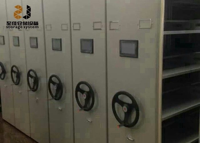 Penguncian Keamanan 6 Lapisan Sistem Penyimpanan Seluler Densitas Tinggi Untuk Kantor / Bank