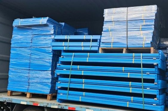 100-200kg Super Light Duty Rack Penyimpanan Baja Lempar 2-8