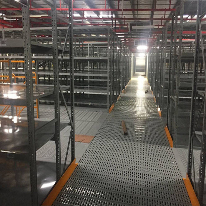 Lantai Mezzanine Industri Baja beban lantai 300-1000kg Per Meter persegi untuk pilihan penyimpanan serbaguna