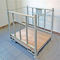 Apparel Factory Metal Wire Mesh Cage , Foldable Wire Mesh Container For Storage