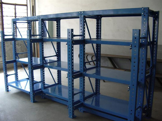 Rack penyimpanan laci industri khusus baja Rack cetakan tugas berat