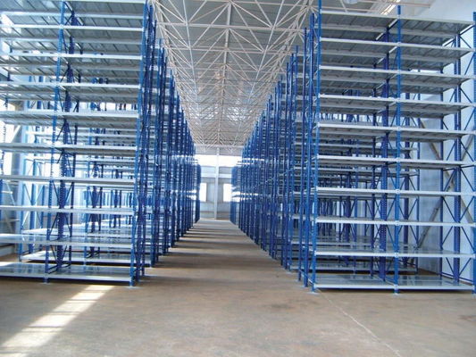 Sistem penyimpanan rak pallet industri tugas menengah multi-lapisan kepadatan tinggi