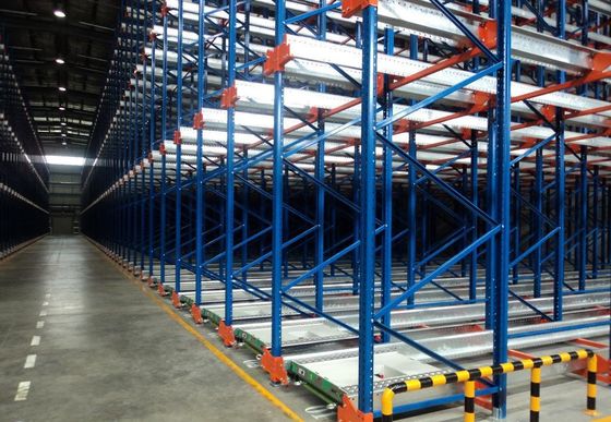 Sistem Penyimpanan Shuttle Industri Khusus Dengan Balok Baja Densitas Tinggi / Rivet Baja