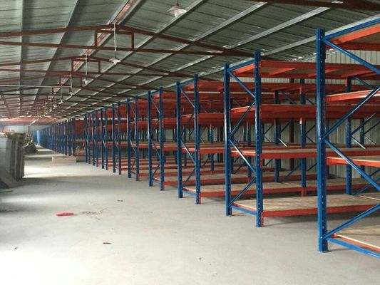 Rak rak logam yang dapat disesuaikan Pabrik rak penyimpanan palet baja berat