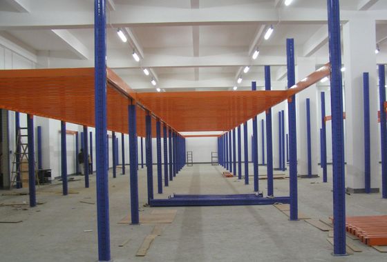 Korosi Perlindungan Kerangka Baja Mezzanine lantai Sistem Untuk Pabrik
