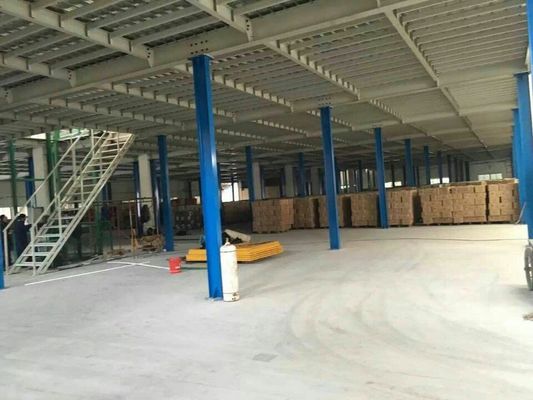 Keamanan Struktur Baja Lantai Mezzanine Industri, Disusun Mezzanine Platform Penyimpanan