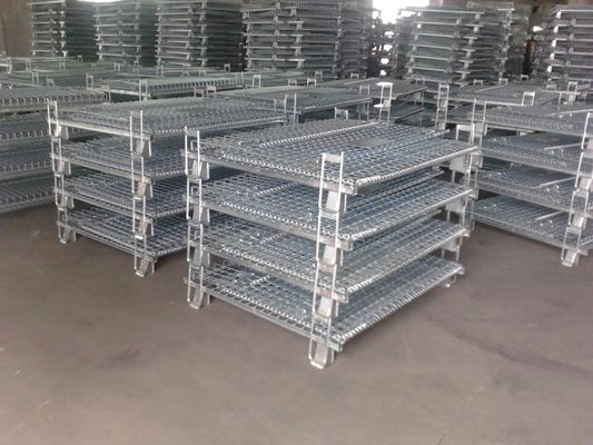 Kandang Wire Mesh Baja yang Bisa Dipasang Dengan Perawatan Permukaan Galvanis