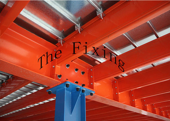 Heavy Duty Metal Mezzanine Lantai Industri Untuk Gudang / Kantor
