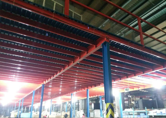 Heavy Duty Metal Mezzanine Lantai Industri Untuk Gudang / Kantor