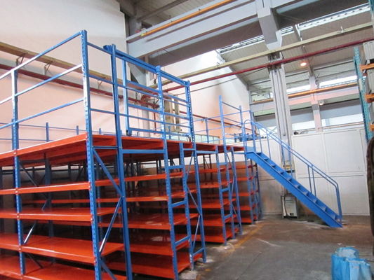Mengumpulkan Mezzanine Lantai Industri, Palet Rak Mendukung Mezzanine