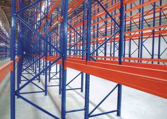 Unit Rak Logam Berat yang Disesuaikan untuk Penyimpanan Gudang Industri
