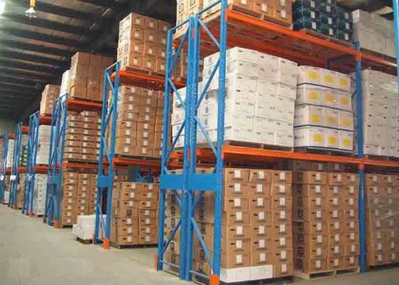 Rak penyimpanan baja industri konvensional berat 3000kg tahan lama