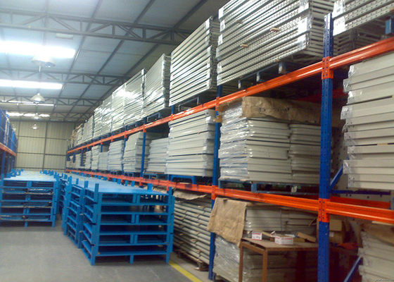 Customzied Heavy Duty Beam Rack Untuk Gudang Pabrik Penyimpanan Kargo