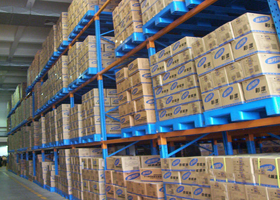 Steel Heavy Duty Storage Rak, Cold Warehouse Rak Palet Industri