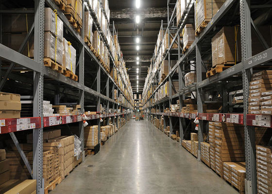 Reguler Cold Rolled Heavy Duty Steel Storage Racks, Sistem Rak Gudang