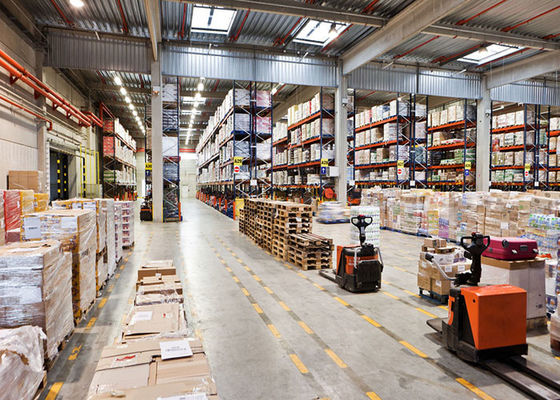 Rak penyimpanan industri berat, Warp Beam Warehouse Storage Solutions Unit rak