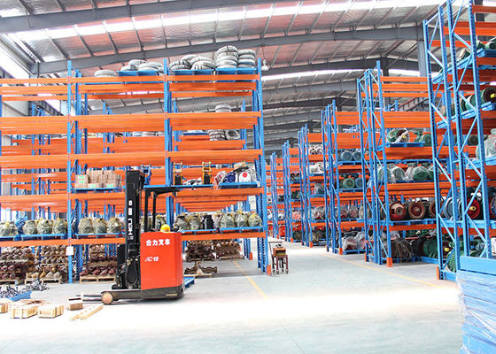 Reguler Cold Rolled Heavy Duty Steel Storage Racks, Sistem Rak Gudang