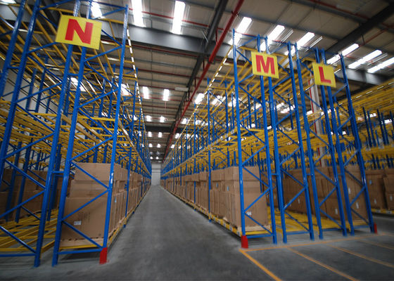 Cold Rolled Adjustable Heavy Duty Rack Rak, Rak Penyimpanan Industri Untuk Gudang