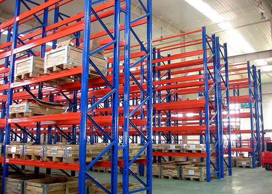 Cold Rolled Adjustable Heavy Duty Rack Rak, Rak Penyimpanan Industri Untuk Gudang