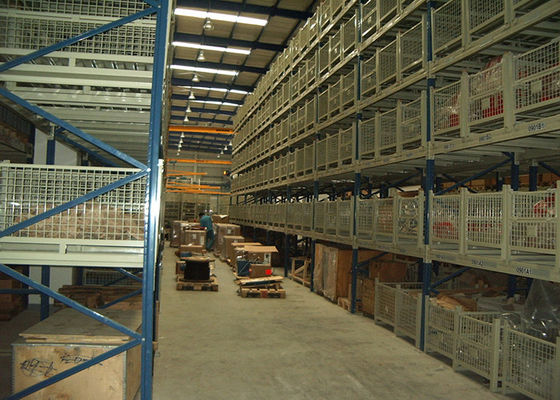 Multi Level Heavy Duty Storage Rack Rack Palet Baja Kekuatan Tinggi Untuk Gudang