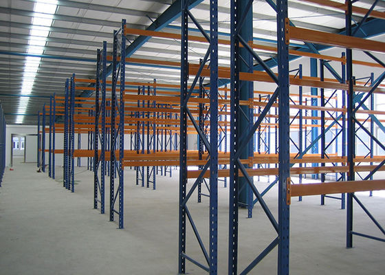 Multi Level Heavy Duty Storage Rack Rack Palet Baja Kekuatan Tinggi Untuk Gudang