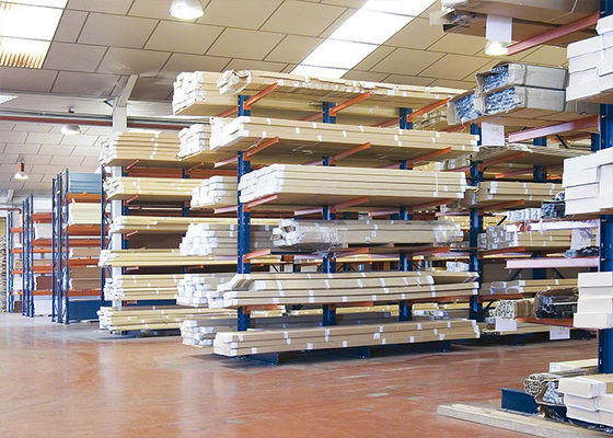 Powder Coating Structural Steel Storage Racks Warehouse Cantilever Racking Systems (Sistem rak tangki baja struktural)