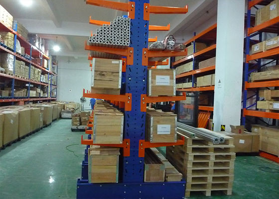 Powder Coating Structural Steel Storage Racks Warehouse Cantilever Racking Systems (Sistem rak tangki baja struktural)