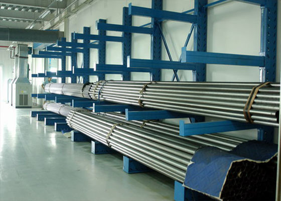Steel Pipe Cantilever Pallet Racking, Sistem Racking Cantilever Tugas Berat