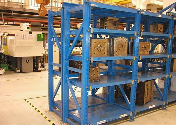 Rack penyimpanan laci industri khusus baja Rack cetakan tugas berat