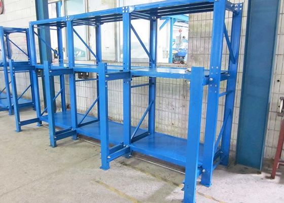 Roll Out Mold Storage Racks Heavy Duty Drawer Die Steel Mold Rack