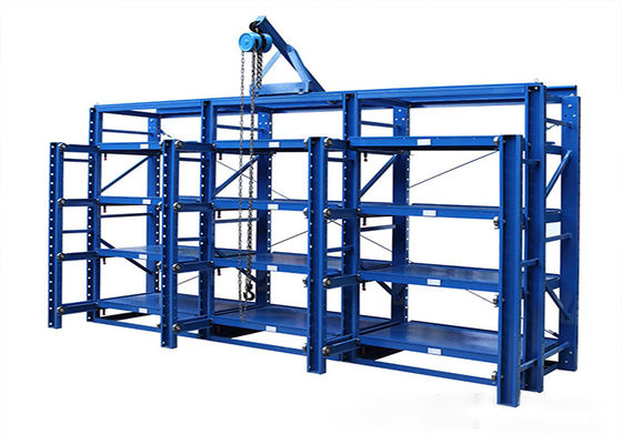 Roll Out Mold Storage Racks Heavy Duty Drawer Die Steel Mold Rack