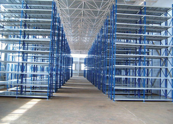 Rack penyimpanan rata-rata tugas, rak rak industri baja