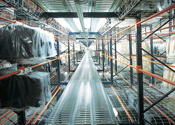 Custom Medium Duty Storage Rack Assemble / Welded Structural Steel Pallet Rack Produsen