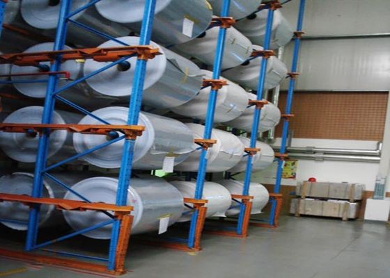 Cold Rolled Structure Steel Drive In Racking System untuk penyimpanan benda jenis drum