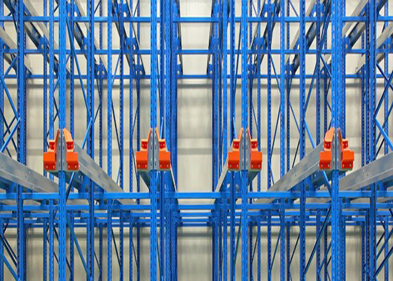 Baja Q235B Rak Palet Industri Rak, Drive Through Palet Rack Sistem