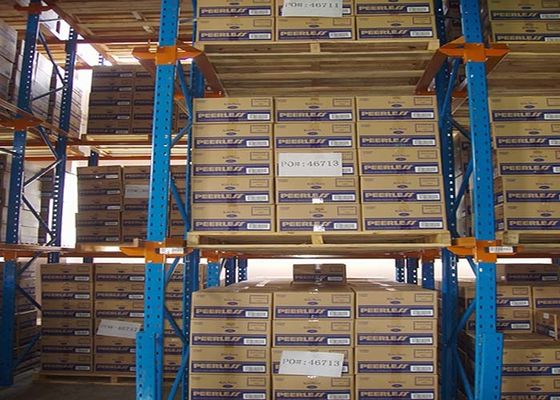5000mm Drive Volume Tinggi Di Rak Palet Digulung Dingin Untuk Gudang