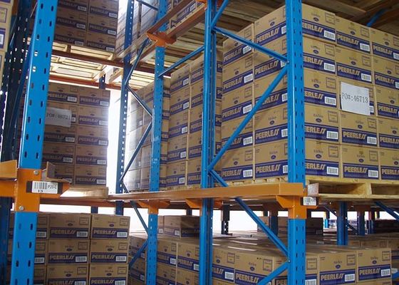 5000mm Drive Volume Tinggi Di Rak Palet Digulung Dingin Untuk Gudang