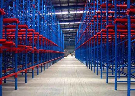 Sistem rak multi-level gudang tahan lama Maksimal 4000kg/Lever
