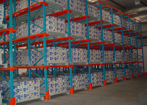 Sistem Pengangkutan Pallet Push Back Anti Korosi