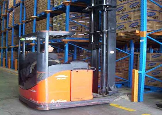 Sistem Pengangkutan Pallet Push Back Anti Korosi